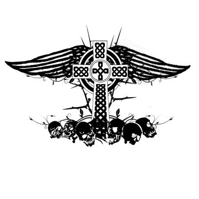 Cross Celtic Tattoo Design